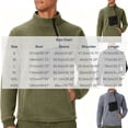 thumbnail image 3 of Hurxie Men's Fleece Jacket Full Zip Sherpa Lined Thick Warm Winter Outdoor Hiking Jacket Gray,M, 3 of 6