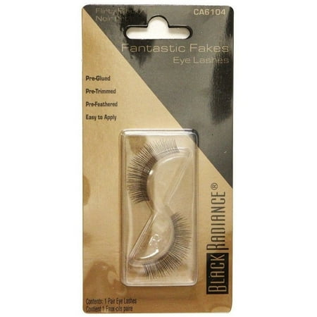 Black Radiance Fantastic Fakes Eye Lashes Flirty Black CA6104