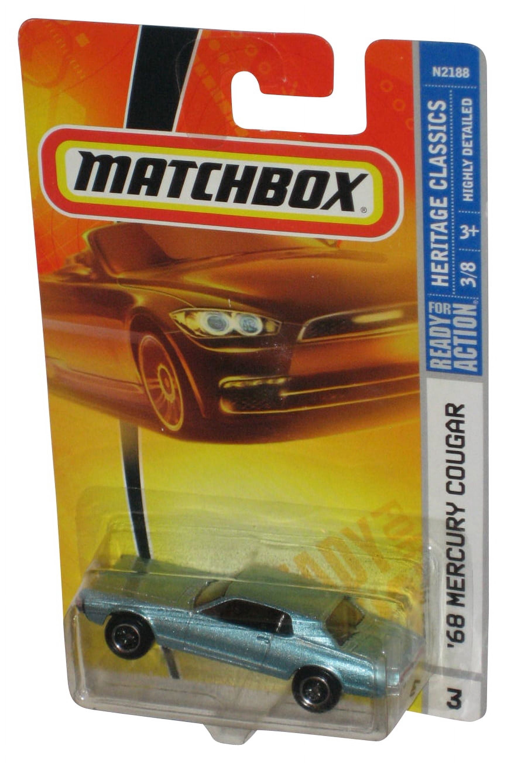 Matchbox Heritage Classics 6/8 (2007) Blue '61 Jaguar E-Type Coupe