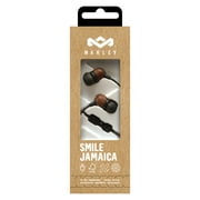 House of Marley EM-JE041-SB Smile Jamaica In-Ear Earbuds (Black)