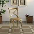thumbnail image 4 of Hawthorne Collections Wood Natural Dining Side Chair Rectangular Assembled, 4 of 4