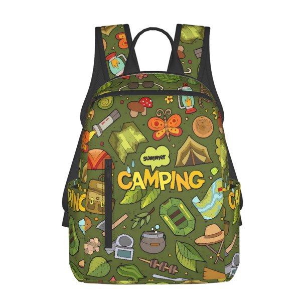 Disketp Camping 1 Mochila Ligera e Impermeable, Mochila de Día Resistente para Viajes, Senderismo y Uso Diario para Hombre y Mujer