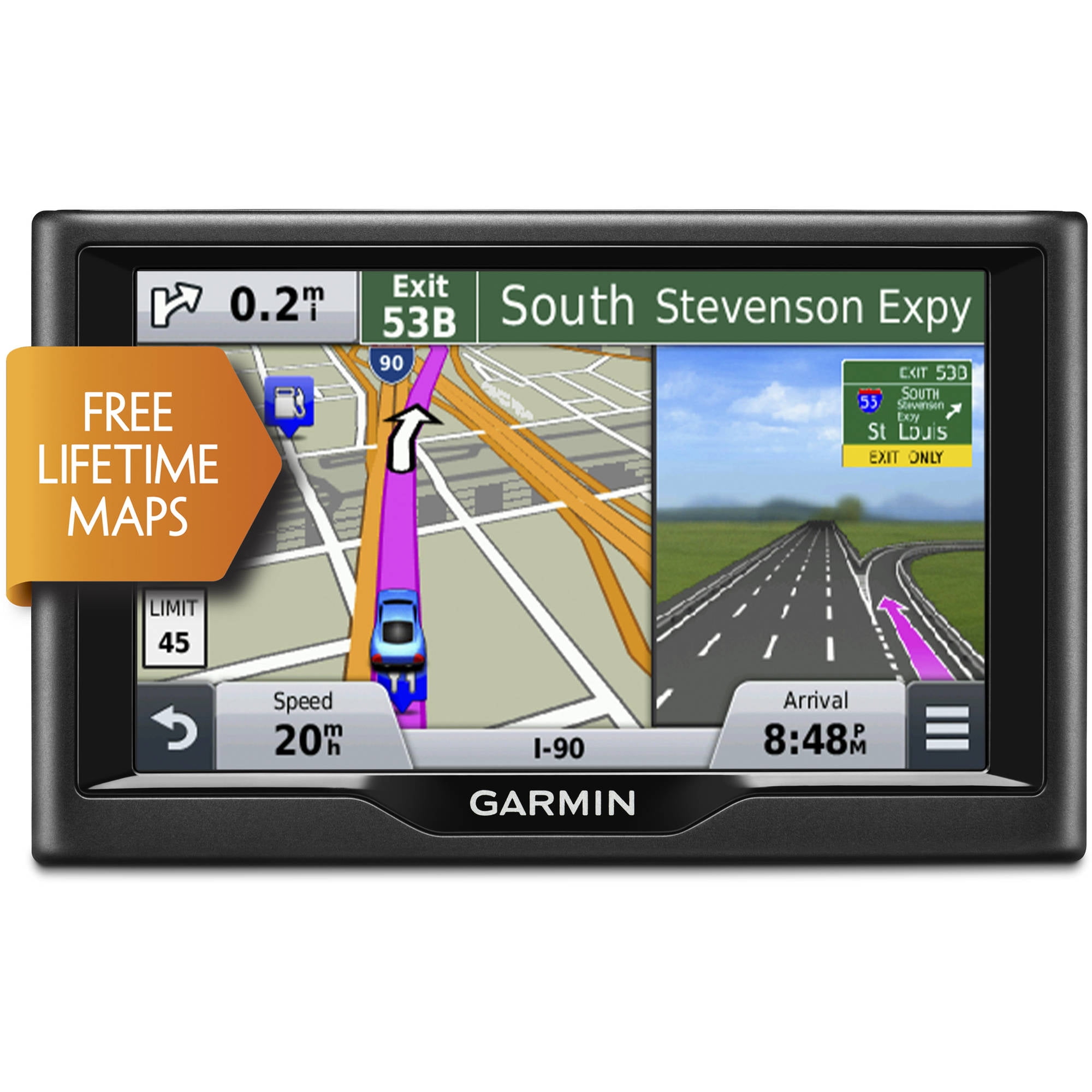 Vast en zeker D.w.z Dank je Garmin nuvi 57LM 5" Dedicated GPS - Walmart.com