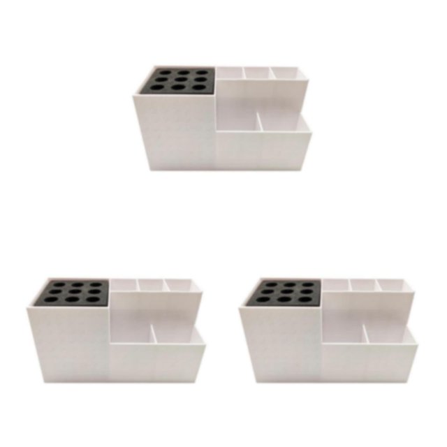 Bewildely Portaherramientas de Peluquería Multifuncional para Tijeras Salón Blanco Type1 NO1