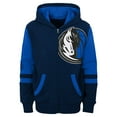 thumbnail image 2 of Preschool Navy Dallas Mavericks Straight To The League Full-Zip Hoodie, 2 of 3