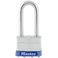 thumbnail image 1 of Master Lock 1DLH Wide Laminated Steel padlock, 2in (51mm) Shackle, 1 of 6