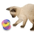 thumbnail image 4 of Jouet Tube Flexible pour Chat, 18 Pcs Ressort Coloré en Maille, 4 of 4
