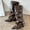 Brown, variant on Women's Fold Over Knee High Boots with Chunky Heel - Pointed Toe Dress Tall Boots