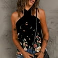 thumbnail image 2 of DPTALR Blouse Décontractée pour Femme, T-Shirt Sans Manches, Débardeur d'Été, 2 of 5