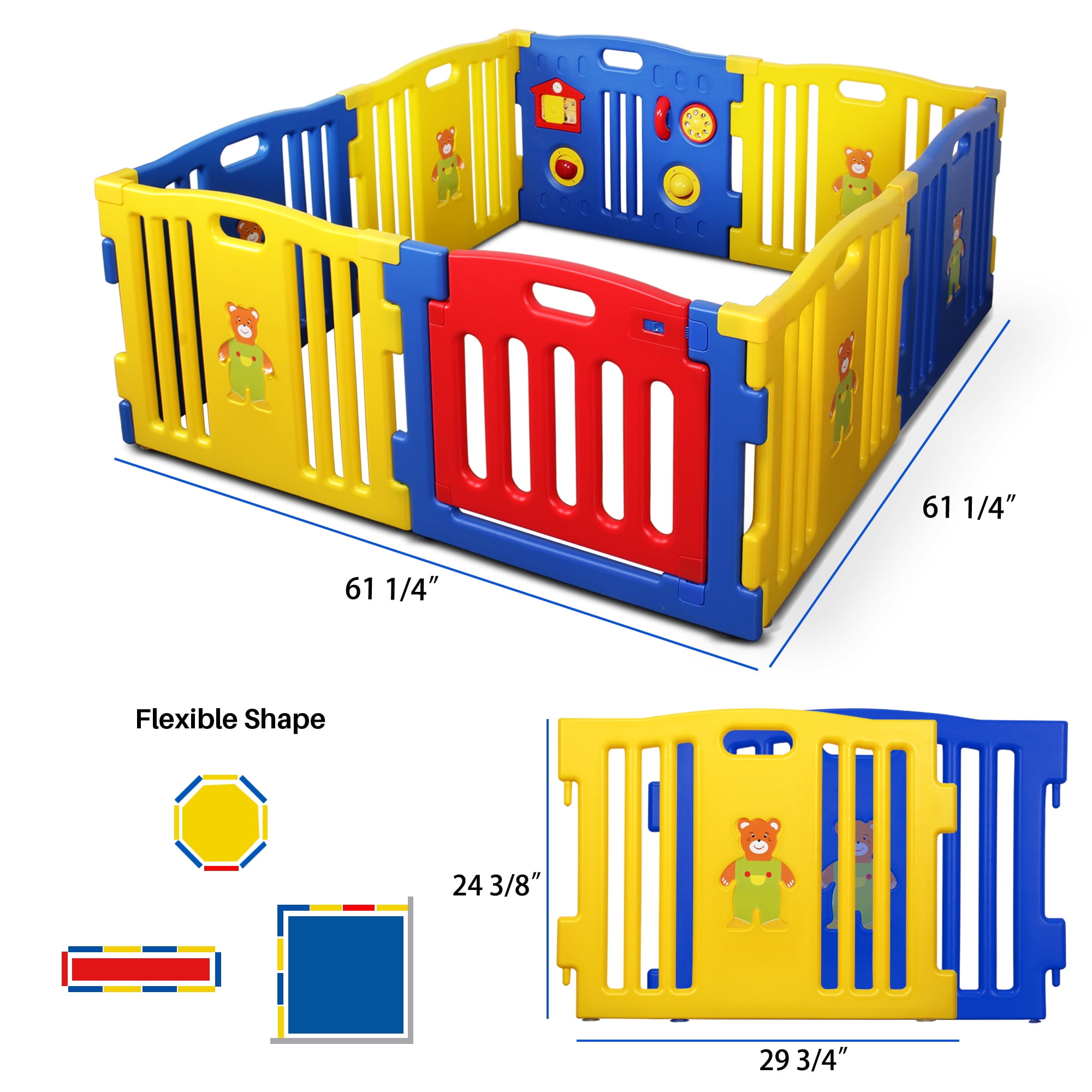 kidzone baby playpen