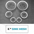 thumbnail image 6 of 6pcs Kitchen Bathroom Sink Mesh Strainer Stainless Steel, Large Medium and Small (Pack of 6), 6 of 6