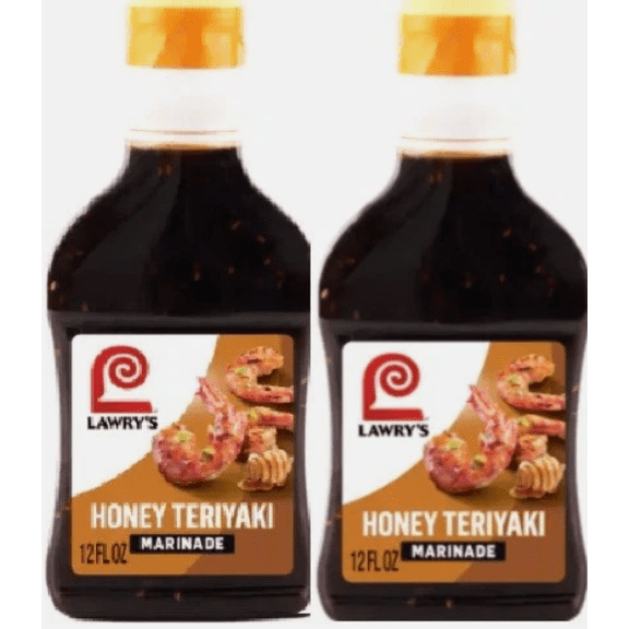 Honey Teriyaki Marinade 2 Bottles 12 Oz