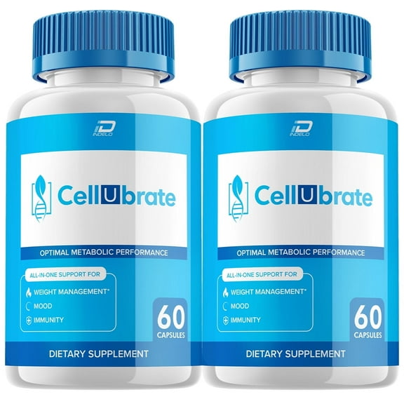 Cellubrate Metabolic Support Capsules, Celubrate Advanced Formula, 2 Pack, 120 Capsules