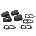 thumbnail image 1 of Car door handle end cap trim kit with stopper 9101AA for Peugeot citroen 307 C2 C3, 1 of 5