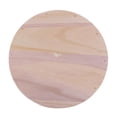 thumbnail image 1 of Tablero de licencia Circular de forma forma forma Sin Terminar 30 Cm de Diámetro 10 Agujeros Perforados Gloria Círculo de madera sin terminar, 1 of 9