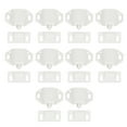 thumbnail image 3 of ROSENICE 10Sets White Plastic Balls Catch Door Locks for Wooden and Screen Doors, 3 of 8