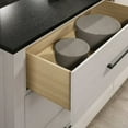 thumbnail image 5 of Roundhill Furniture Realynn 4-Drawer Bedroom Chest, Off-White Finish, 5 of 10