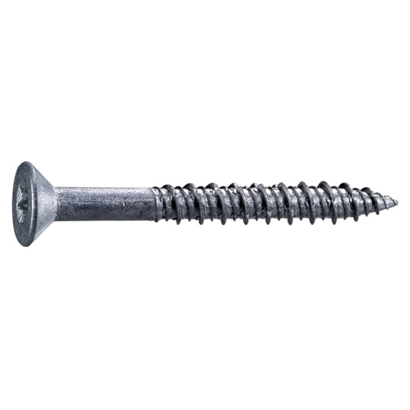 1/4" x 2-1/4" 410 Stainless Flat TorqueMaster Masonry Screws (50 pcs.)
