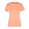 thumbnail image 1 of Playera Peso Completo para Dama, Color Coral, 100% Algodón, 1 of 3