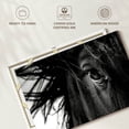 thumbnail image 6 of Elephant Stock Horse Up Close Wall Art - Horizontal Canvas Wall Art - Living Room Wall Decor - Photography Animal Canvas - Black And White Decor - 12" x 8", 6 of 8