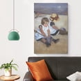 thumbnail image 4 of Mary Cassatt Children on The Beach 1884 Painting Art Poster Art Poster Canvas Painting Decor Wall Print Photo Gifts Home Modern Decorative Posters 12x18inch(30x45cm), 4 of 6