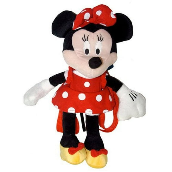 Official Costumes Disney Minnie Mouse Plush Backpack