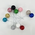 thumbnail image 2 of 2 cm 2,5 cm 3 cm 4 cm Feliz Navidad bola de brillo Navidad Año nuevo Baby Shower Cupcake decoraciones bolas de perlas de espuma sintética, 2 of 4