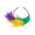 thumbnail image 5 of Unique Bargains 1 Pc Headband Color Matching Feathers Hair Accessories for Women Yellow Purple, 5 of 5
