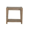 thumbnail image 2 of Lilly Accent Chairside Table, Light Brown Wood, Rectangular 25 Inch, 2 of 5