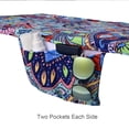 thumbnail image 2 of Toalla Funda para Silla de Playa Treeswift Paisley con Bolsillos Laterales, 2 of 7