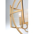 thumbnail image 3 of 33848-020-Eurofase Lighting-Manilow Chandelier 8 Light - 25.5 Inches Wide by 29 Inches High-Brass Finish    -Traditional Installation, 3 of 7