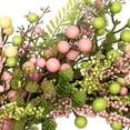 thumbnail image 5 of Northlight Berries and Olives Artificial Spring Wreath - 25" - Pastel, 5 of 5