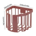 thumbnail image 3 of Toallero de papel higiénico con ruedas, estante para cosméticos, carrito de metal con ruedas, estante plegable y ajustable, almacenamiento moderno para baño, decoración del hogar, diseño de, 3 of 8