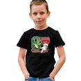 thumbnail image 4 of Funny 6 7 Unisex Christmas Shirt for Adults & Kids Six Seven Matching Family Holiday Tee Black Shirt Youth Large, 4 of 5