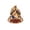 01#C, variant on Bell-Shaped Nativity Ornament, 2D Acrylic Holy Family Hanging Decoration 4 Inch for Christmas Tree, Wreath, Window and Religious Holiday Decor
