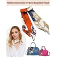 thumbnail image 3 of PTSPLLMY 2/6/10Scarf Bags for Women Handbag Scarfs Band Hair Neck Scarves Fashion Gifts, 3 of 8