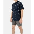 thumbnail image 5 of Visive Mens Big And Tall Short Sleeve Button Shirt, Printed Banana Shirts, 5 of 11