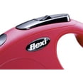 thumbnail image 2 of Flexi New Classic Retractable Tape Dog Leash Small 16-Foot Red 33-lb. Dogs, 2 of 9