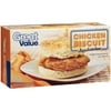 Great Value Chicken Biscuit Sandwiches, 5.6 oz, 2ct