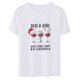 thumbnail image 4 of Pntutb Moda para adultos Manga corta Cuello redondo Impresión Blusa informal Camiseta tops Camisa Pntutb Pntutb-4781, 4 of 8