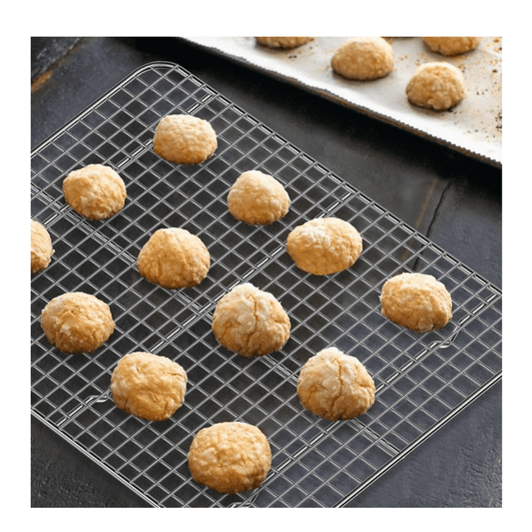  ROTTAY Baking Sheet with Rack Set (2 Pans + 2 Racks), Stainless  Steel Cookie Sheet with Cooling Rack, Nonstick Baking Pan, Warp Resistant &  Heavy Duty & Rust Free, Size 16
