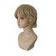 thumbnail image 2 of Peluca corta para cosplay, rubia, sintética, 12 cm, para personajes de anime, 2 of 3