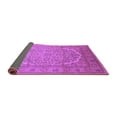 thumbnail image 2 of Ahgly Company Indoor Square Oriental Purple Industrial Area Rugs, 8' Square, 2 of 4