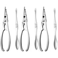 thumbnail image 1 of Janrevotw Crab Claw and Needle Set of 3 Crab Claws Crab Claws Crab Eating Tools Crab Claw Tools Snow Crab Legs Kitchen Tools Crab Shears Crab Eating Helper, 1 of 6