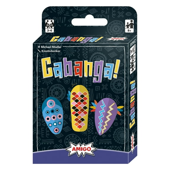 Amigo Games Cabanga – a Fast and Fun Party Game for Kids, Teens, and Adults