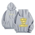 thumbnail image 4 of Puliio Womens Hoodies I Love You I'M Sorry Letter Print Sweartshirts Jacket Casual Comfortable Every Wear Sweatshirt Hoody Fall Winter Pullover Tops, 4 of 7
