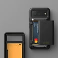 thumbnail image 5 of VRS Design Phone Case for Google Pixel 6, [Damda Glide Pro] Sturdy Semi Auto Card [4 Cards] Wallet Phone Case (Black), 5 of 9