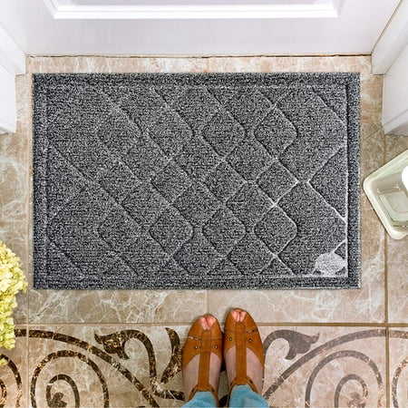 Wendana Outdoor Mat Extra Large Rubber Door Mat 24x35 Indoor