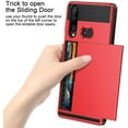 thumbnail image 2 of Vofolen Housse pour Huawei P30 Lite Étui Portefeuille Porte-Cartes d'Identité Poche Cachée Double Couche Anti-Rayures Étui Rigide Hybride Robuste Pare-Chocs en Caoutchouc pour Huawei P30, 2 of 6