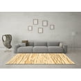thumbnail image 3 of Ahgly Company Indoor Square Solid Brown Modern Area Rugs, 6' Square, 3 of 4